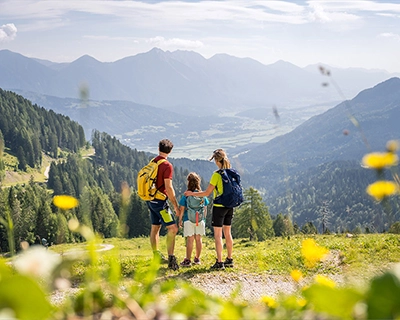 Wanderweg auf dem Karnischen Höhenweg