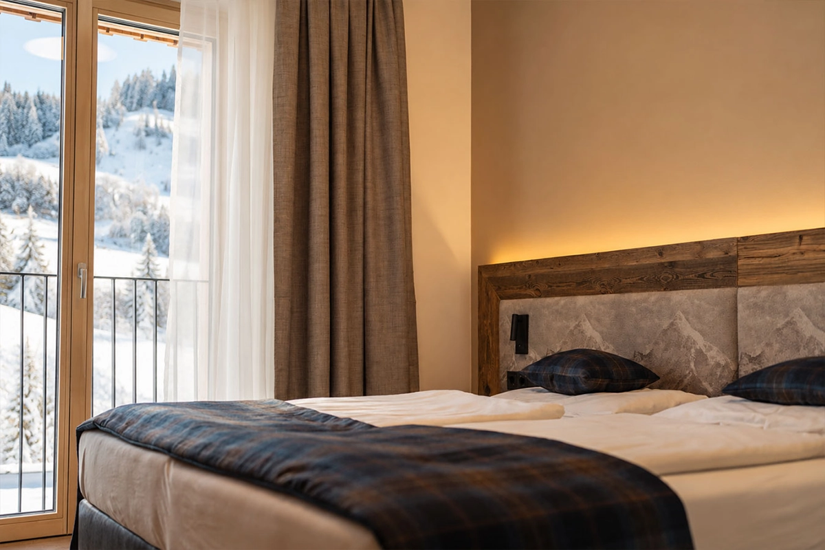 COZY Apartment – Schlafbereich