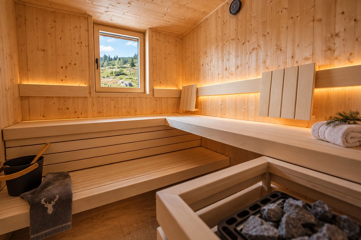 FAMILY Apartment – Private Spa mit finnischer Sauna